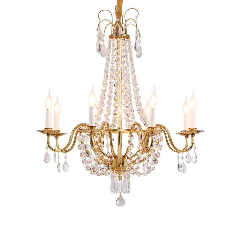 Fleur - European Vintage Rustic Chandelier Industrial Style Pendant Light Chandelier