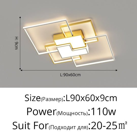 Postmodern Minimalist Living Room Chandeliers Creative Aluminum Bedroom Lamp Led Art Study Ceiling