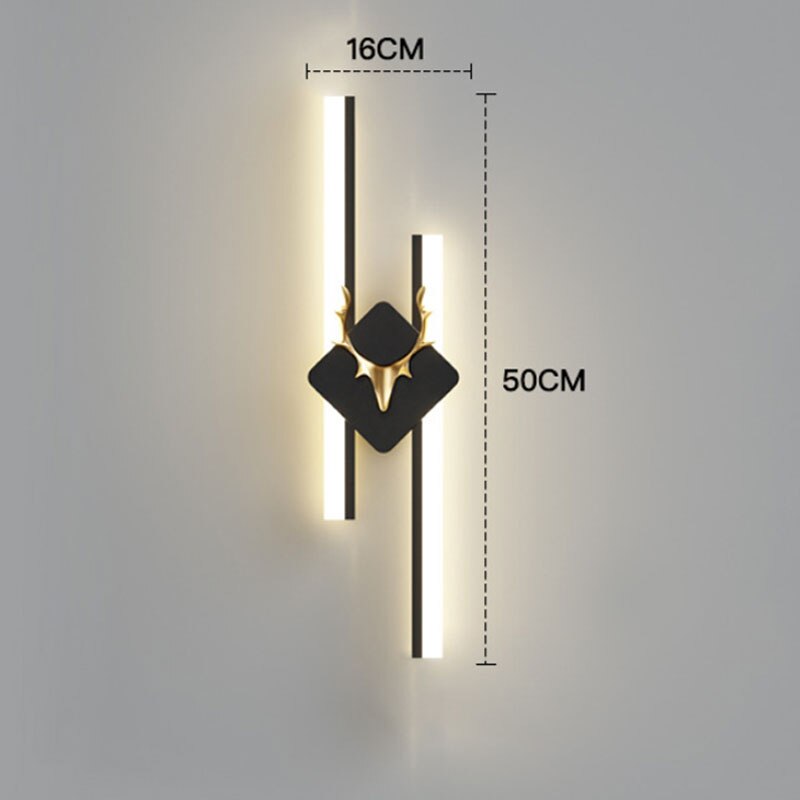 Best - Selling Modern Minimalist Light Luxury Creative Long Strip Living Room Tv Background Wall