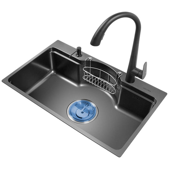 Nano 304 Stainless Steel Vegetable Sink For Kitchen Household Undercounter Basin Voppo Evier