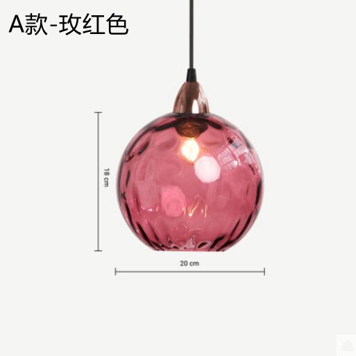 Stained Glass Chandelier Living Room Decoration Bedroom Bedside Lamp Display Window Restaurant Bar