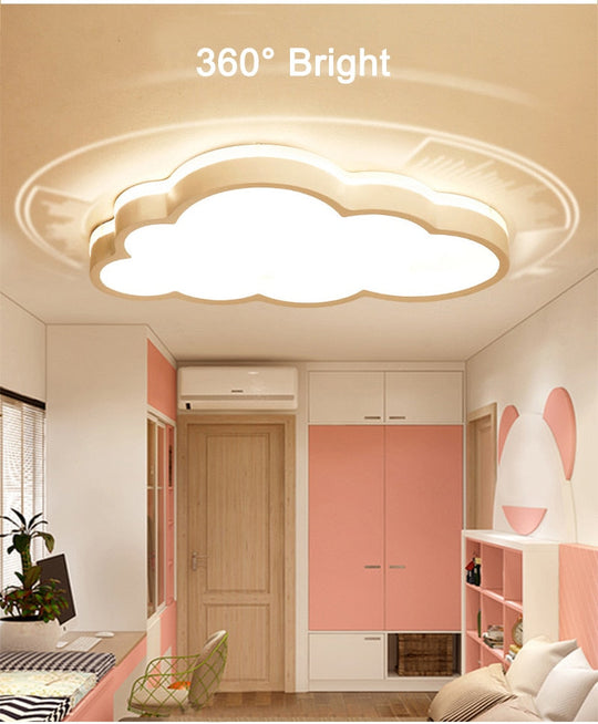 Cloud Lamp Led Ceiling Lights Sluces Led Room Decor Para Habitacion Chandelier Luminaire Bedroom