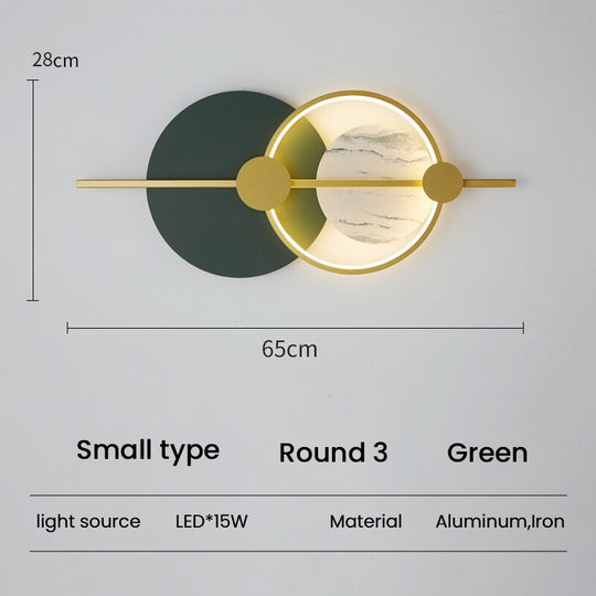 Modern Living Room Led Wall Lamp Nordic Sconce Lights Home Indoor Decoration Macaron Lighting R3