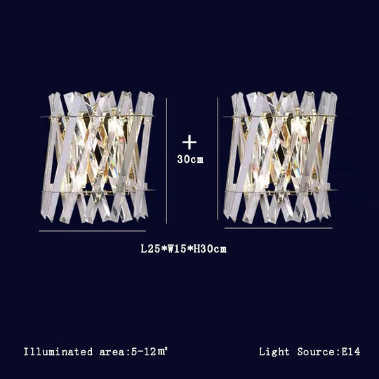 Nordic Luxury Gold Crystal Led Ceiling Lamp - Dimmable Chandelier For Home Decor &amp; Dining Room Wall