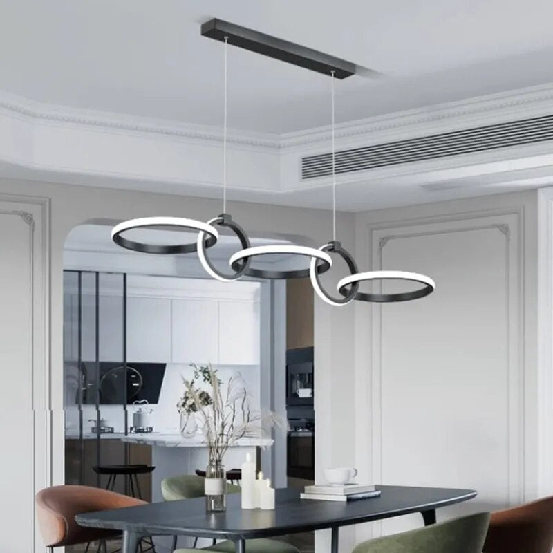 Marceline - Contemporary Led Pendant Chandelier: Stylish Indoor Lighting For Living And Dining