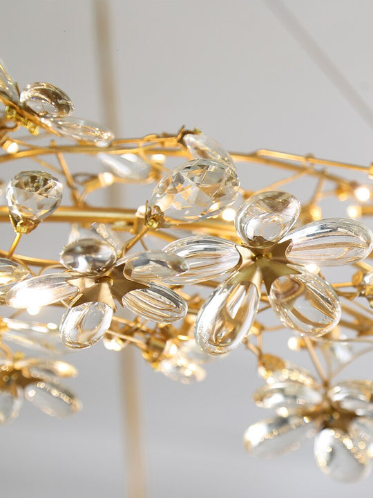 High Quality Sparkling Firefly Crystal Pendant Chandeliers - Illuminating Your Living Dining And