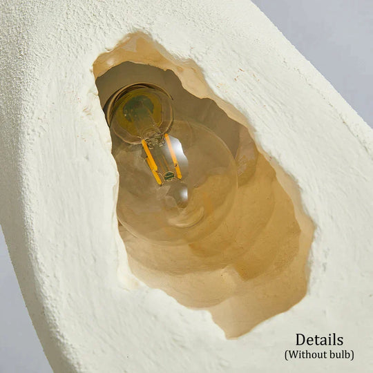 Wabi Sabi Off White Pendant Lamp Nordic Water Bottle Shape 63Cm High Hanging Light