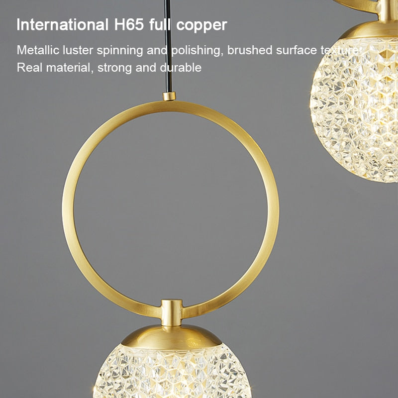 Nordic Led Pendant Light Hanging Lamp Indoor Lighting Home Decoration Dining Tables Bedroom Bedside