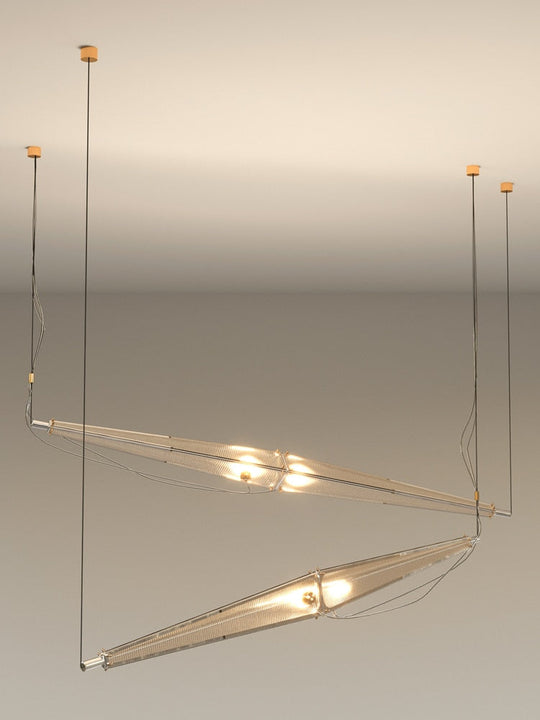 Nordic Restaurant Chandelier New Light Luxury Designer Creative Modern Dining Table Bar Stainless