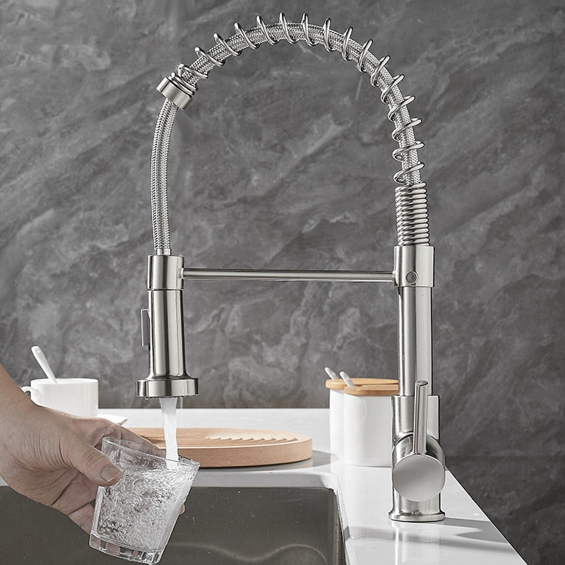 Removable Kitchen Faucet Gourmet For Sink Mixer Tap Black Luxury Faucets