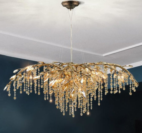 French Crystal Chandelier Designer Style Creative Living Room Dining Luxury Villa Decoration For