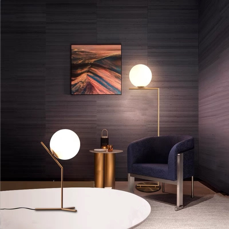 Nordic Designer Luxury Living Room Sofa Floor Lamps Modern Led Lustre Industrial Decor Bedroom