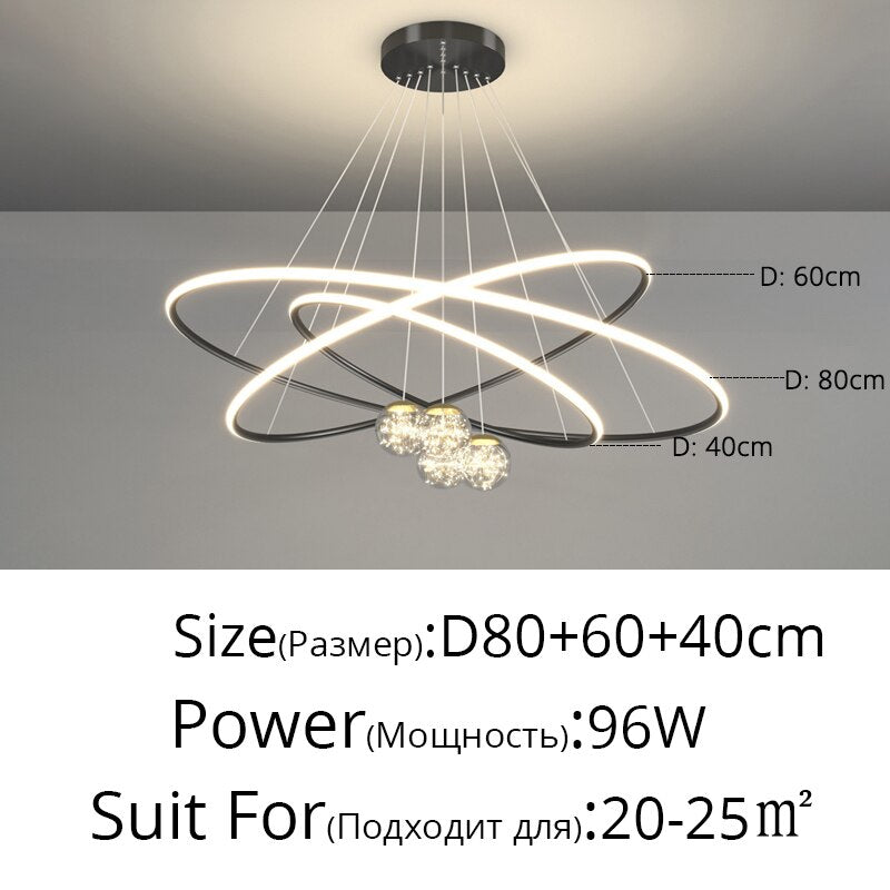 Restaurant Pendant Lights Modern Minimalist Creative Star Chandelier Nordic Light Luxury Designer