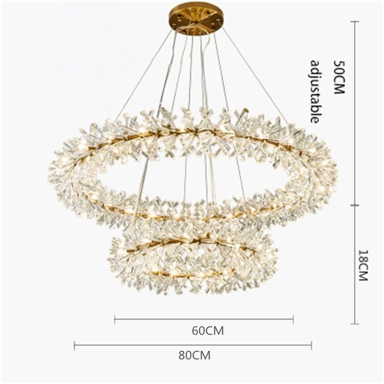 Modern Crystal Led Wall Lights Gold Metal Living Room Bedside Tv Background Sconces G4 Bulb 110 -