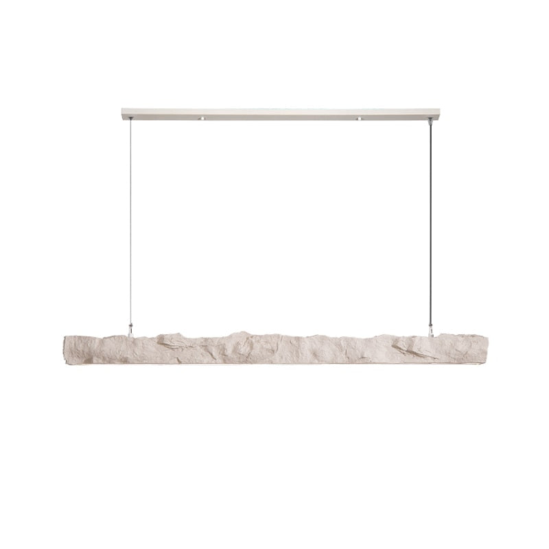 Nordic Minimalist Wabi Sabi Wind Led Strip Restaurant Bar Pendant Lights Home Decor Dining Room