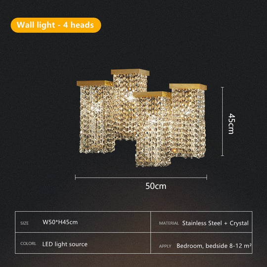 Vienna - New Modern Three - Dimensional Crystal Chandelier Bar Lighting Island Luster Hotel