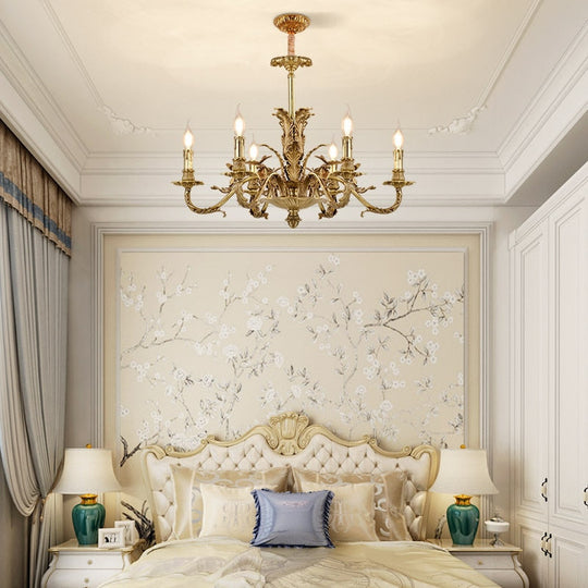 Versailles Royale - European Rococo Lighting Fixture Classic Vintage Chandelier Chandelier