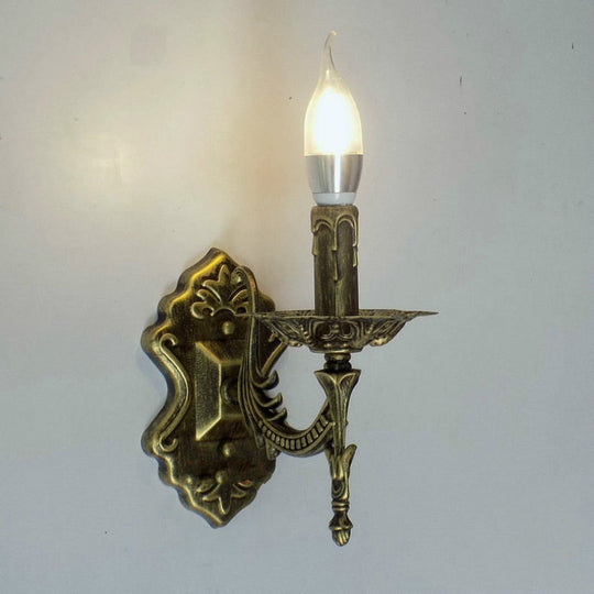 Creative Retro European Wall Light Copper