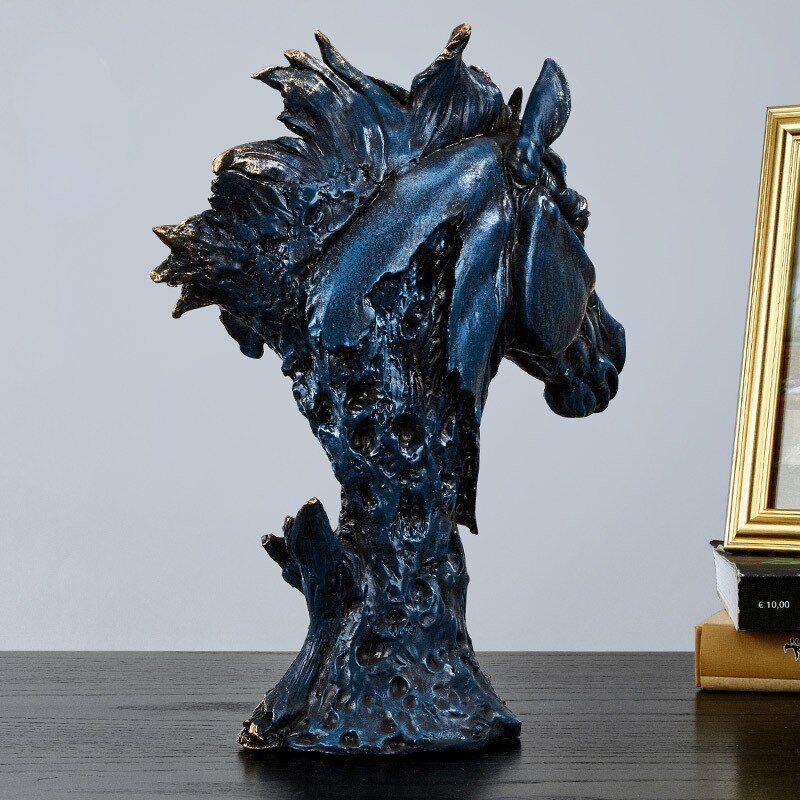 Resin Horse Ornaments For Home Decor: Living Room And Garden Embellishments Decor Items