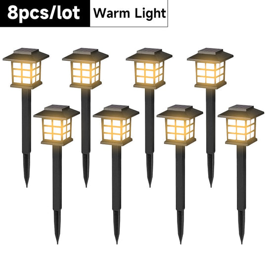Solar Light Led Outdoor Patio Driveway Waterproof Christmas Garden Decor Lawn Lights Pathway Energy