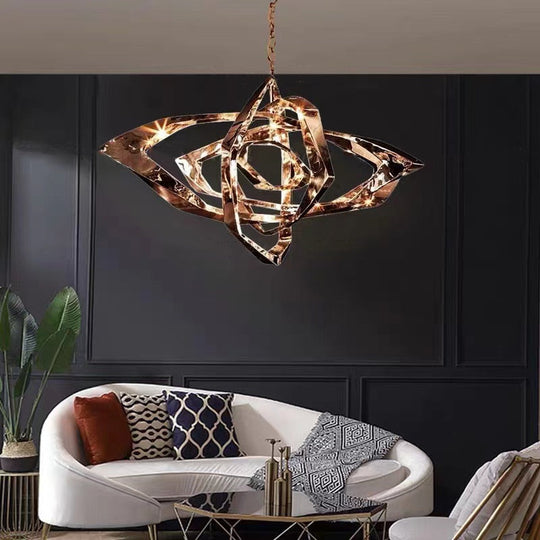 American Art Pendant Lamp Light For Dining Room Living Bar Kitchen Restaurant Creative Hanging Chain