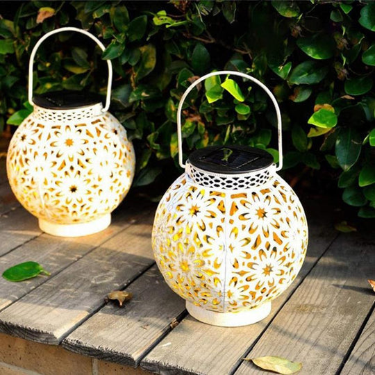 Retro Solar Garden Lantern: Durable Waterproof Lighting For Gazebos Lights