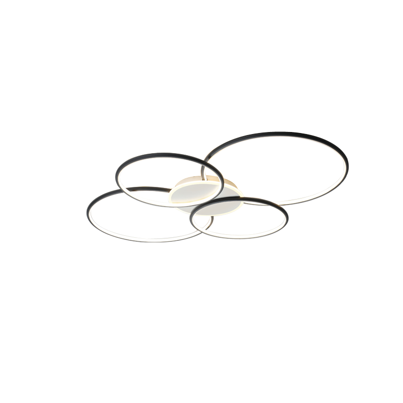 Italian Minimalist Living Room Lamp Line Ceiling Simple Modern Dining Small Main Designer Circle