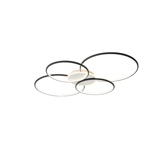 Italian Minimalist Living Room Lamp Line Ceiling Simple Modern Dining Small Main Designer Circle