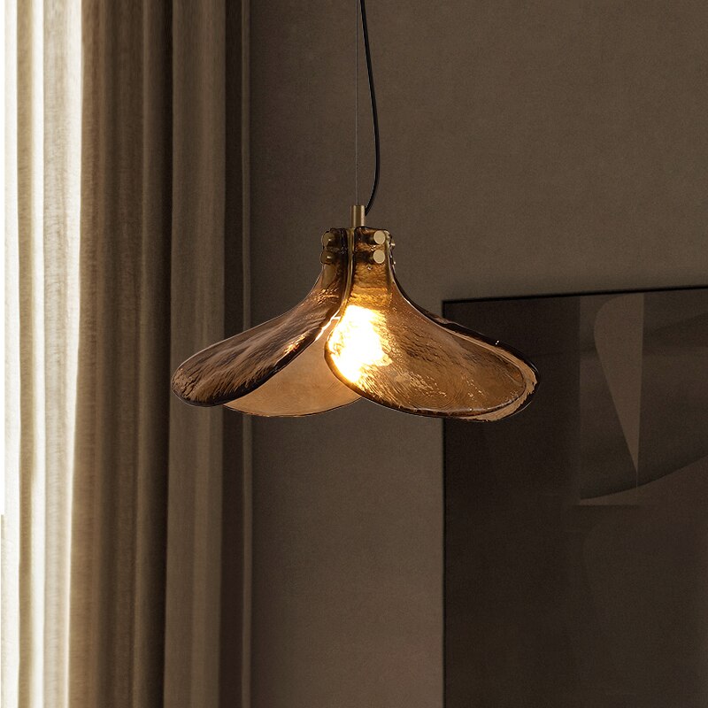 All Copper Retro Nostalgic Bedroom Pendant Light Personality Dining Room Bar Desk Lamp Designer