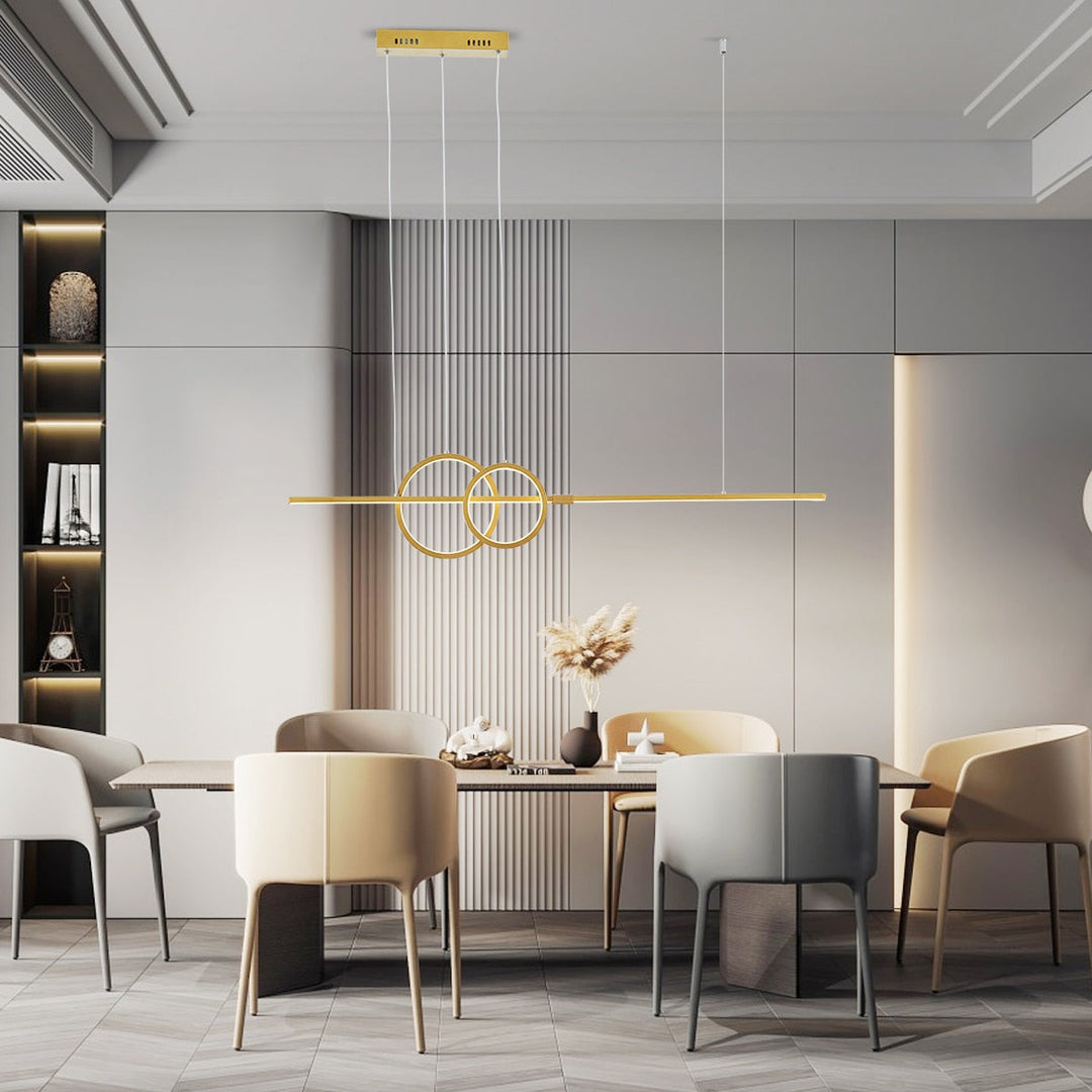Nordic Simple Led Chandelier For Kitchen Dining Room Hanging Lamps Modern Chandelier Decoration