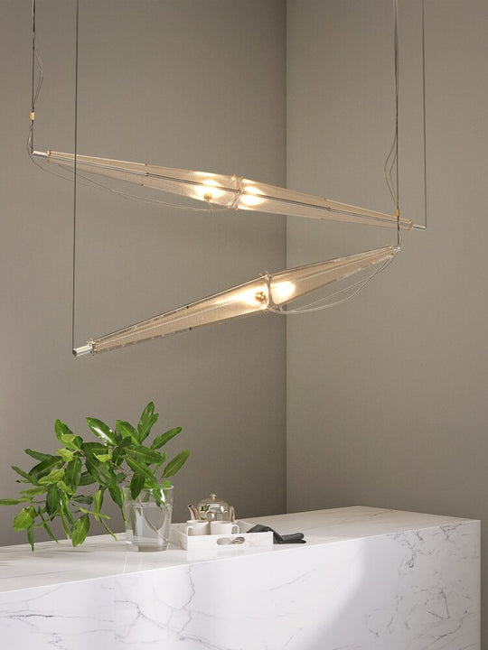 Nordic Restaurant Chandelier New Light Luxury Designer Creative Modern Dining Table Bar Stainless
