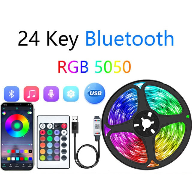 Rgb Led Strip Lights: App - Controlled Color - Changing Decor For Gazebos Strip Lights