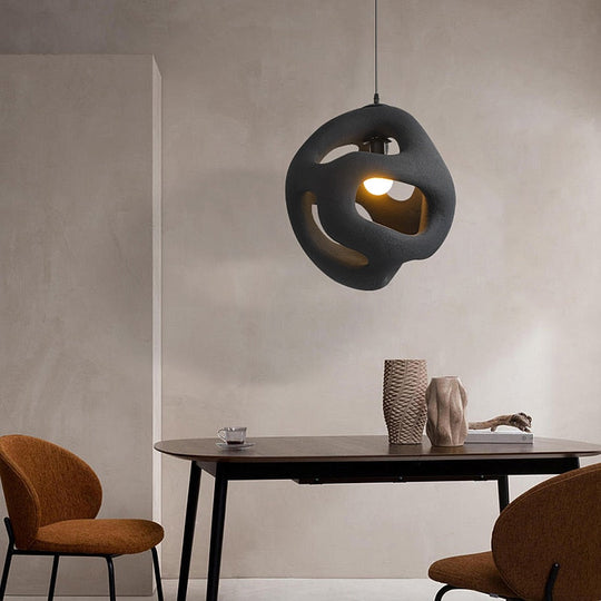 Nordic Modern Design Wabi Sabi Led Pendant Lights Chandelier Restaurant Bar Home Decor Bedroom