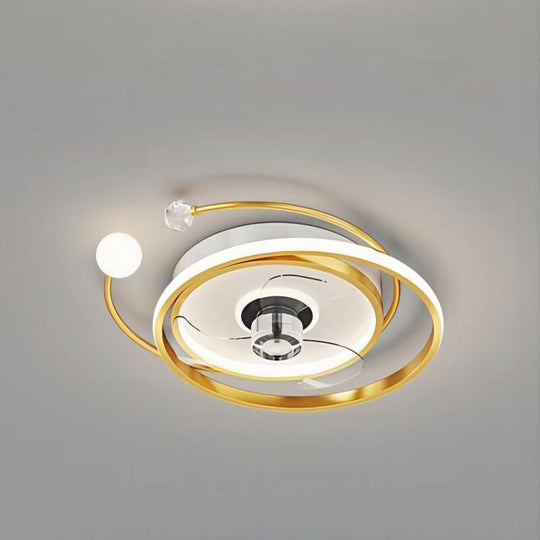 Nordic Modern Ceiling Fan Lamp With 110 - 24V Stepless Dimming - Ideal For Bedrooms Dimming 5 Fans