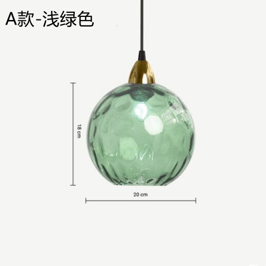 Stained Glass Chandelier Living Room Decoration Bedroom Bedside Lamp Display Window Restaurant Bar