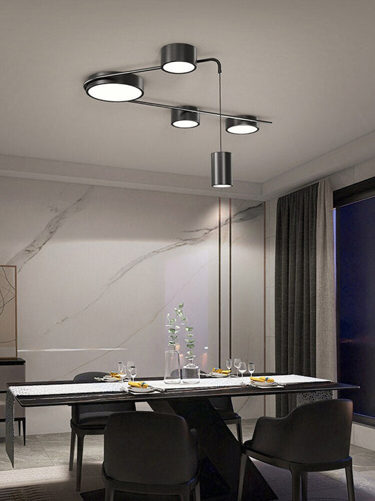 New Modern Led Chandeliers Lights Living Dining Room Study Bedroom Hall Kitchen Lamps Simple