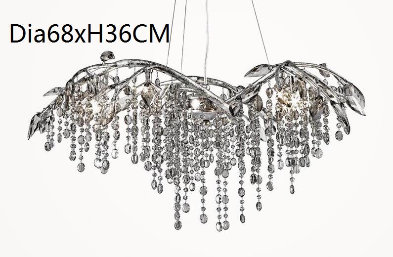 French Crystal Chandelier Designer Style Creative Living Room Dining Luxury Villa Decoration For