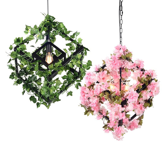 Small Fresh Plants Flowers Music Restaurant Barbecue Creative Industry Wind And Clear Bar