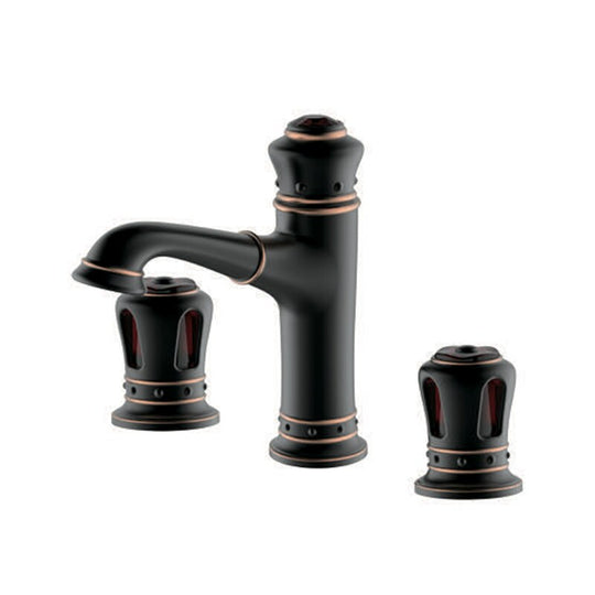 Pull Out Bathroom Sink Faucets Basin Faucet Mixer Gold Brass 3 Holes Double Handle Bathbasin