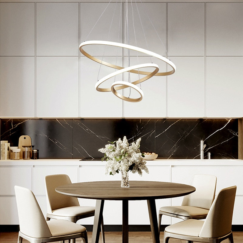 Chandelier Nordic Luxury Dining Bar Living Room Bedroom Shop Lighting Net Red Creative Simple Modern