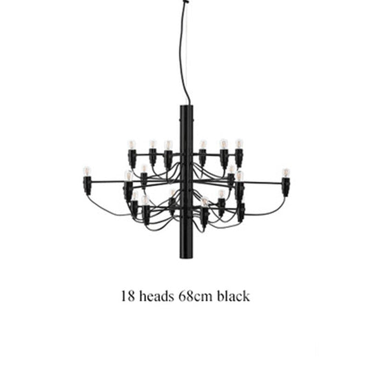 Modern Led Ceiling Chandelier Replica Pendant Lights Luxury Flo Suspension Lamp Living Room Hotel