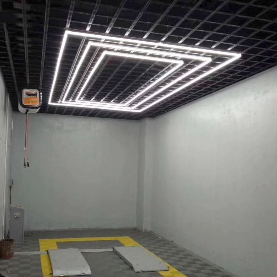 Auto Detailing &amp; Salon Lighting: Versatile Design For Maintenance Bays Garages Hair Salons