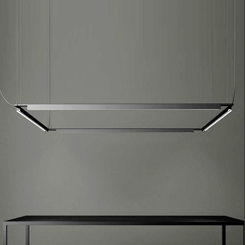 Compendium Linear Pendant Lamp For Restaurant Bar Art Led Creative Postmodern Pendant Lights