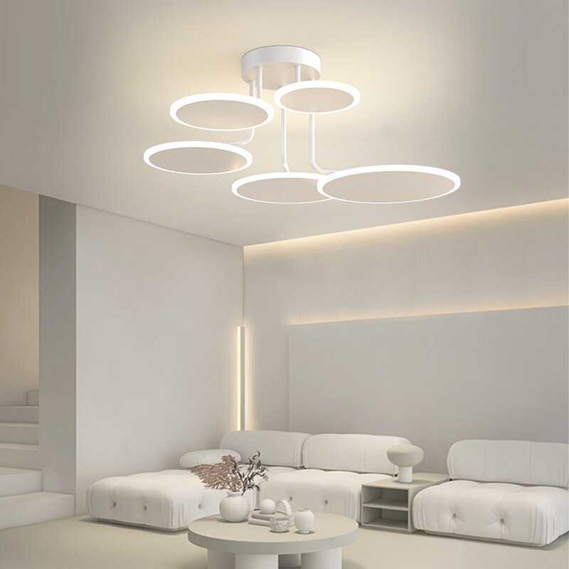 Nordic Minimalist Led Ceiling Chandeliers For Living Room Bedroom Dining Table Lamp Home Fixture