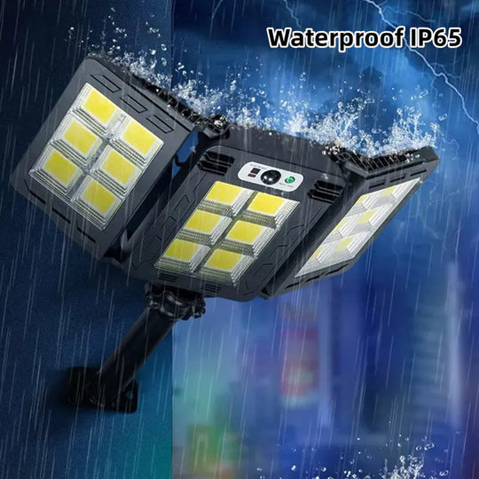 800 Led Super Bright Outdoor Solar Street Lamp Motion Sensor Waterproof Power Lights Yard Country