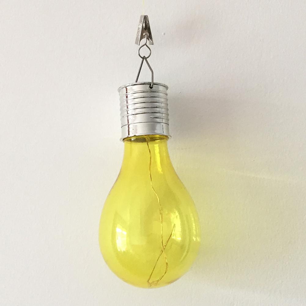 Led Solar Light Bulb Built - In 40Mah Battery Outdoor Hanging Lanterns For Party Garden Home Patio