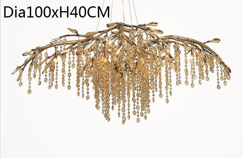 French Crystal Chandelier Designer Style Creative Living Room Dining Luxury Villa Decoration For