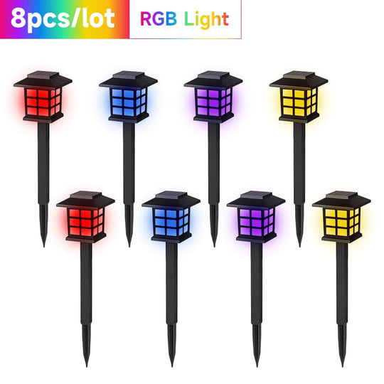 Solar Light Led Outdoor Patio Driveway Waterproof Christmas Garden Decor Lawn Lights Pathway Energy
