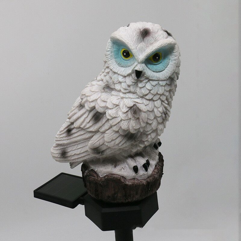 Solar Light For The Garden Panda Owl Lamp Outdoor Waterproof Lawn Stake Yard Home Courtyard Decor
