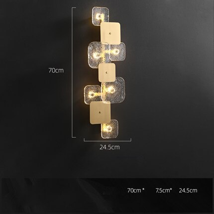 1 - 3 Layer G9 Led Retro Golden Copper Chandelier Lighting Fixtures Hanging Lapmps Lustre